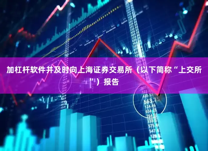 加杠杆软件并及时向上海证券交易所（以下简称“上交所”）报告